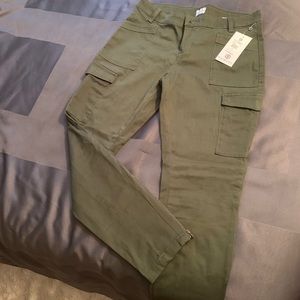 Army Green Cargo Pants NEVER WORN